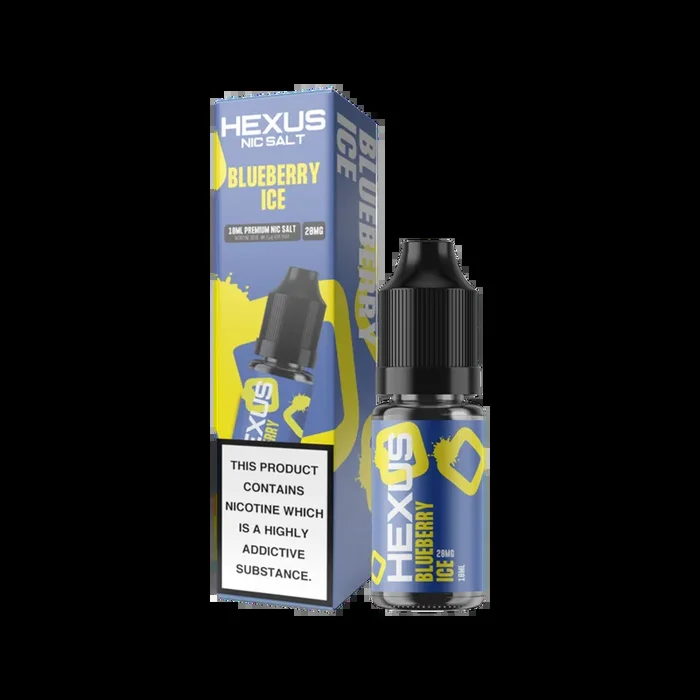 Blueberry Ice Nic Salt by Hexus