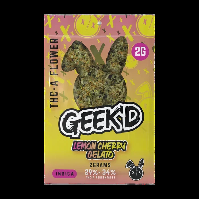 GEEK’D THC-A 2g Flower