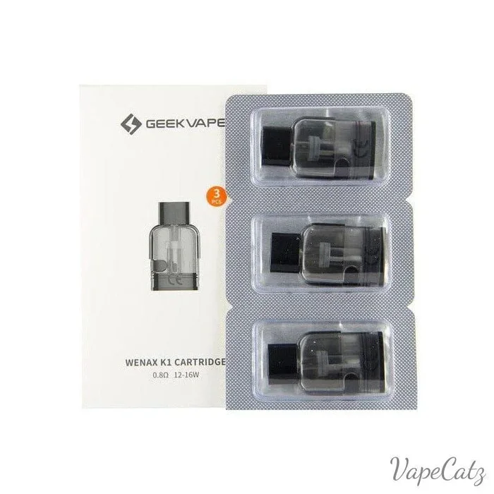 Geekvape Wenax K1 Pod Cartridge for Wenax K1 SE / Wenax K1 Kit / Wenax K2 Kit (3pcs/pack