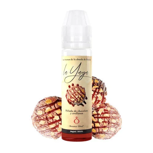 Gelat de xocolata i avellanes Booster 50ml (Bombo)