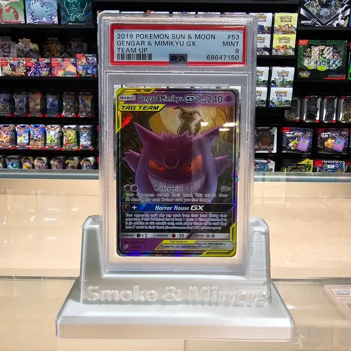 Gengar & Mimikyu GX (53/181) [Sun & Moon: Team Up] PSA 9