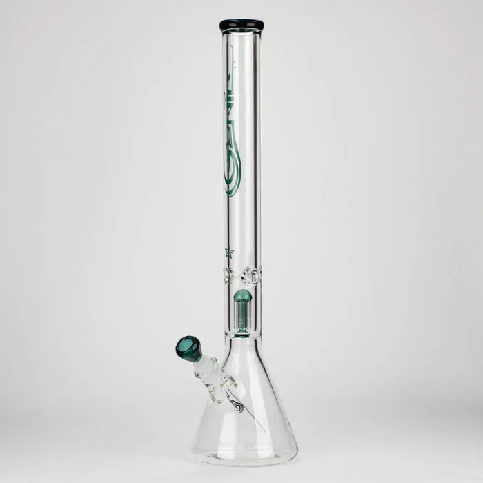 Genie 24″ 9mm Single Percolator Glass Water Bong