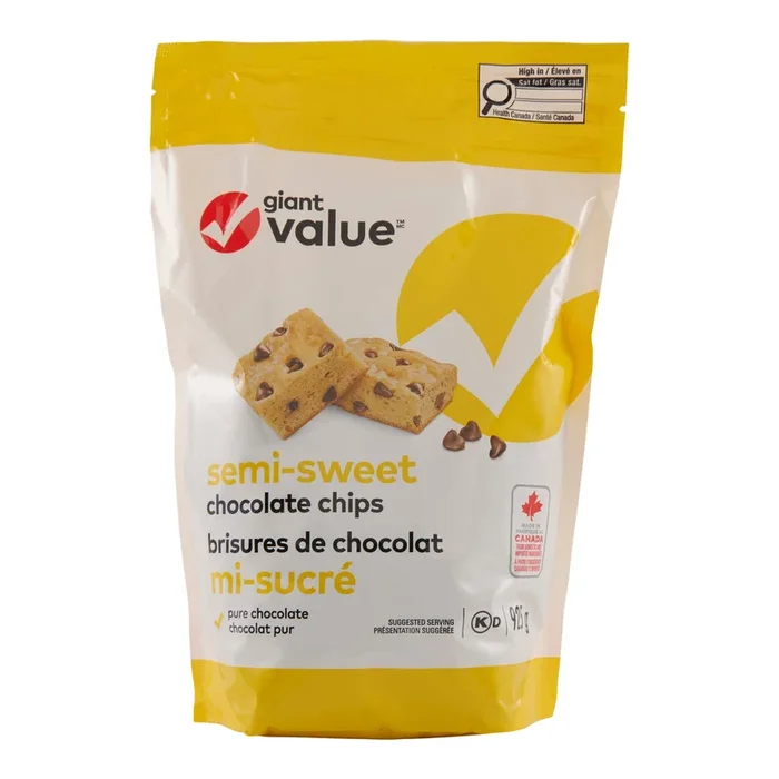 Giant Value Brisures de chocolat, 925 g