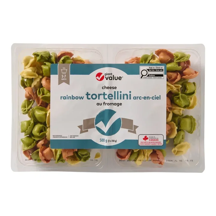 Giant Value Cheese Tortellini, 500 g