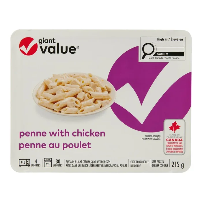 Giant Value Chicken Penne, 215-g