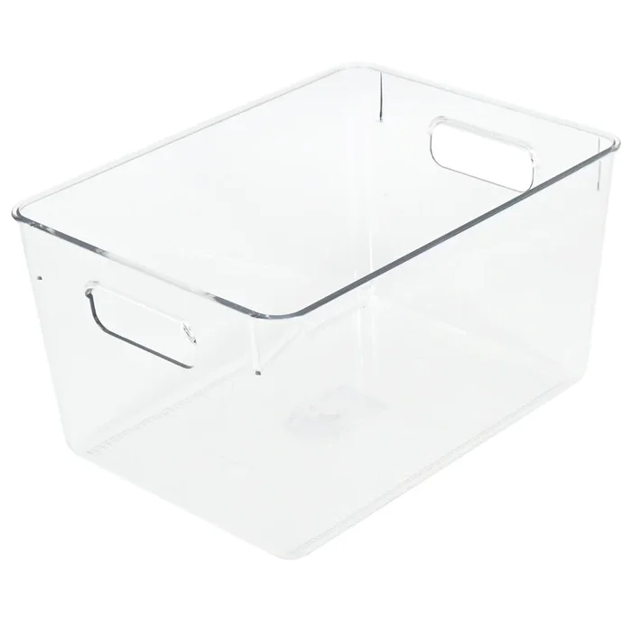 Giant Value Clear Storage Bin, Large