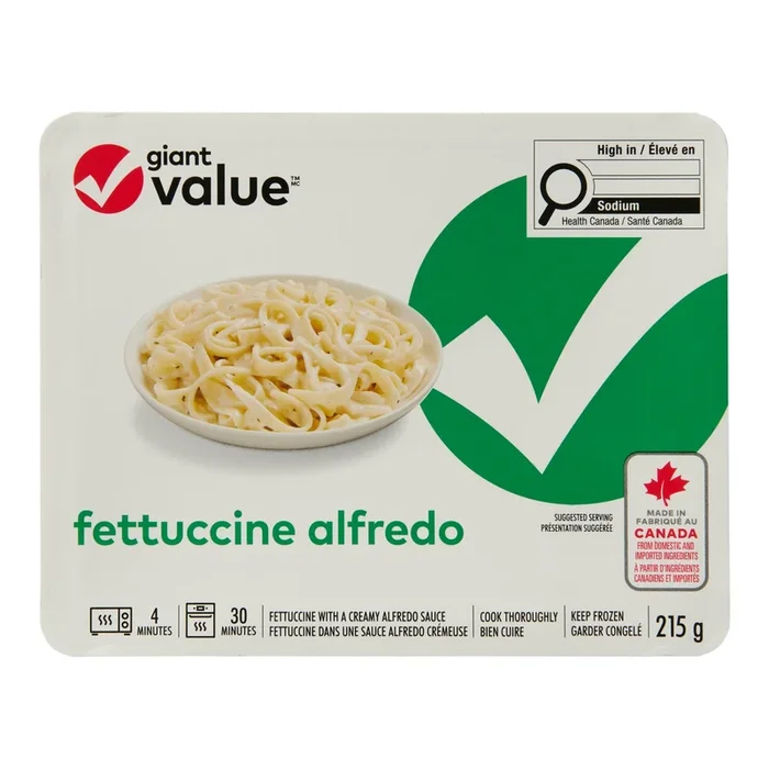 Giant Value Fettucine Alfredo, 215 g
