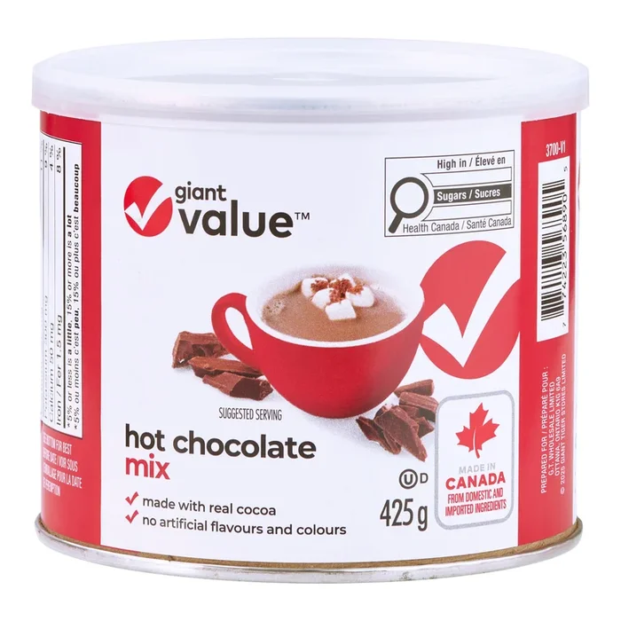 Giant Value Hot Chocolate, 425 g