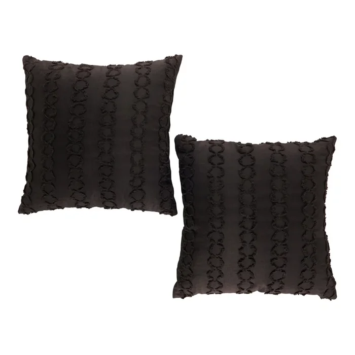 Giant Value Jacquard Cushions, 16-in x 16-in, 2 Pack