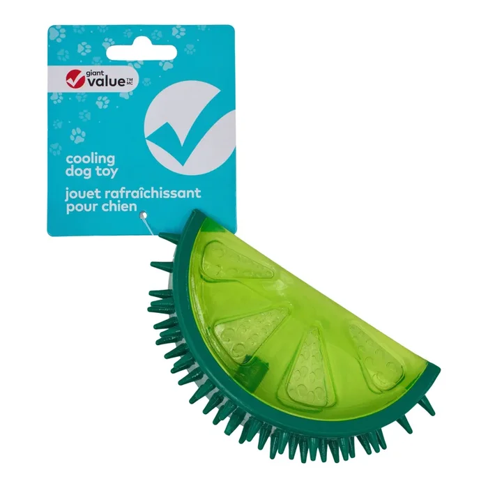 Giant Value Lime Cooling Dog Toy