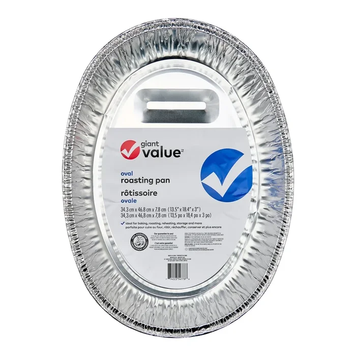 Giant Value Oval Roasting Pan