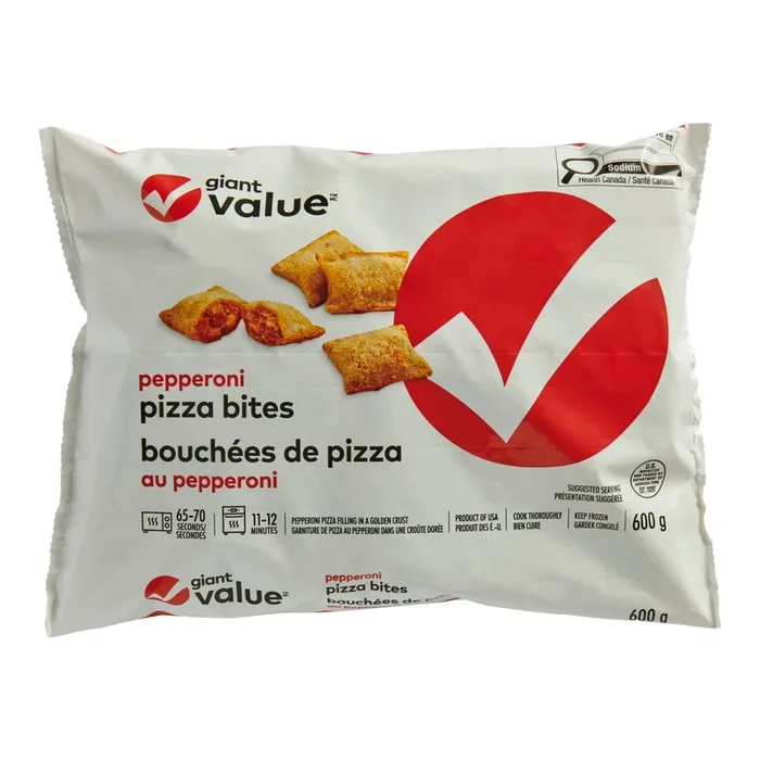 Giant Value Pepperoni Pizza Bites – 600g