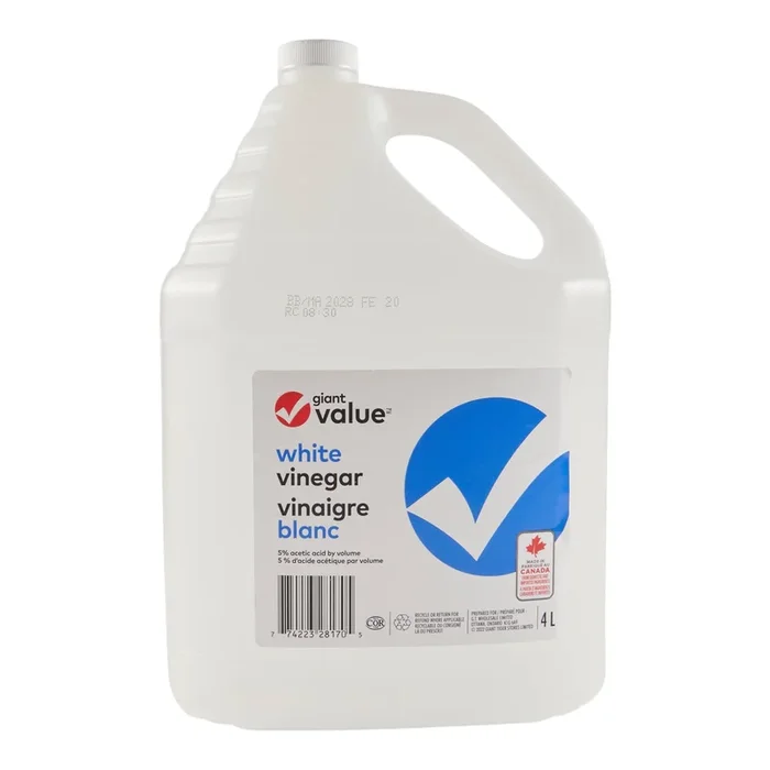 Giant Value White Vinegar, 4-L