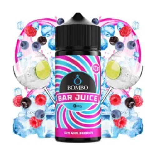 Gin & Berries Ice 100ml (Bar Juice by Bombo)