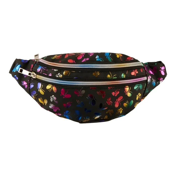 Girls’ Foil Print Belt Bag