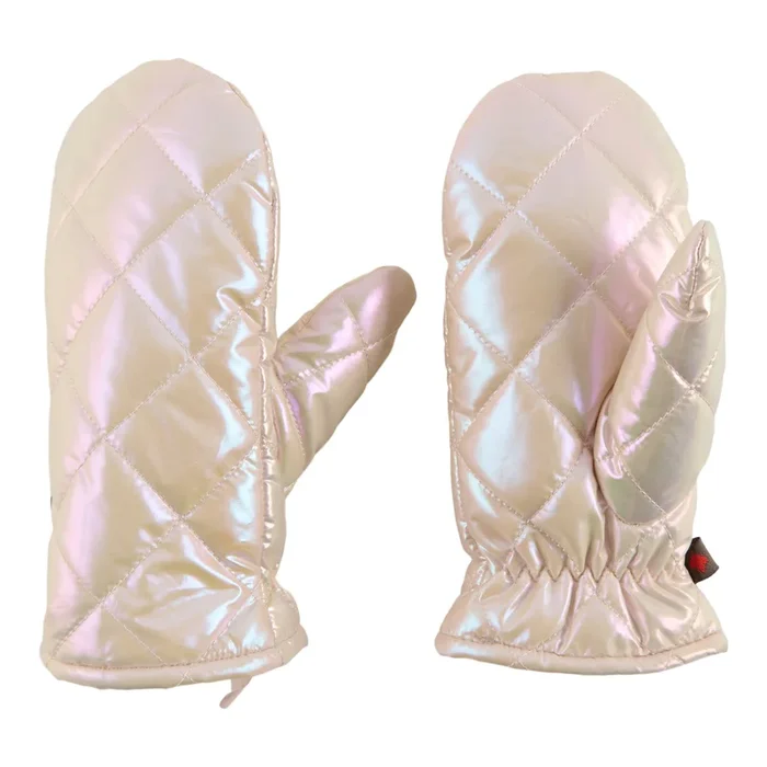 Girls’ Iridescent Mittens