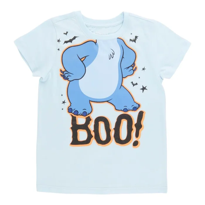 Girls’ Licensed Novelty Stitch Short Sleeve T-Shirt