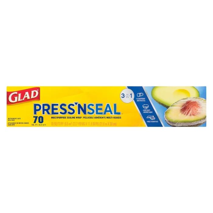 Glad Press’n Seal Multipurpose Sealing Wrap, 21.6 m x 30 cm