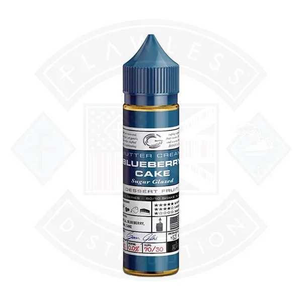 Glas Basix Series Buttercream Cream Blueberry Cake 0mg 50ml E Liquid