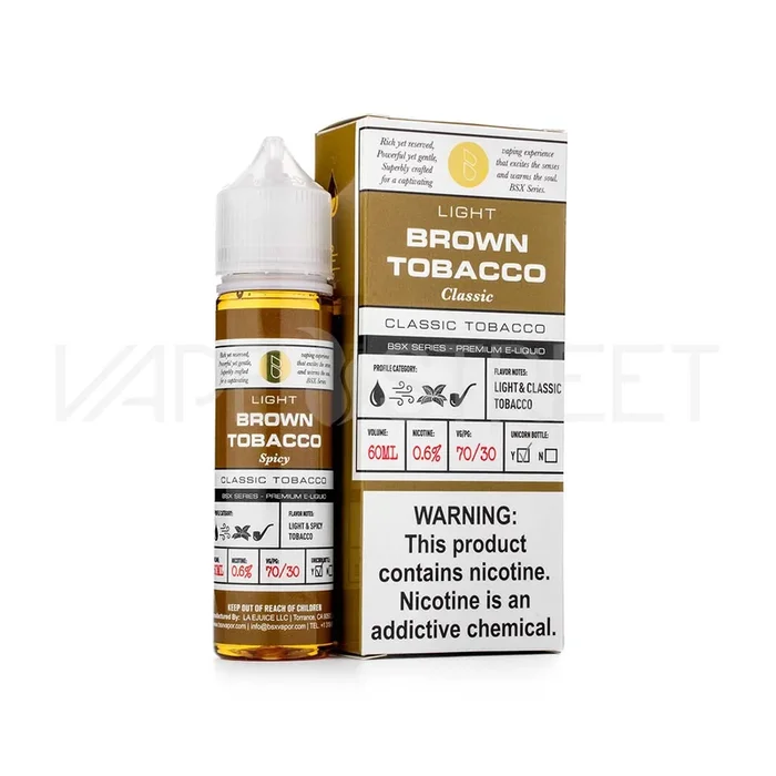Glas BSX Series Light Brown Tobacco (60ml)