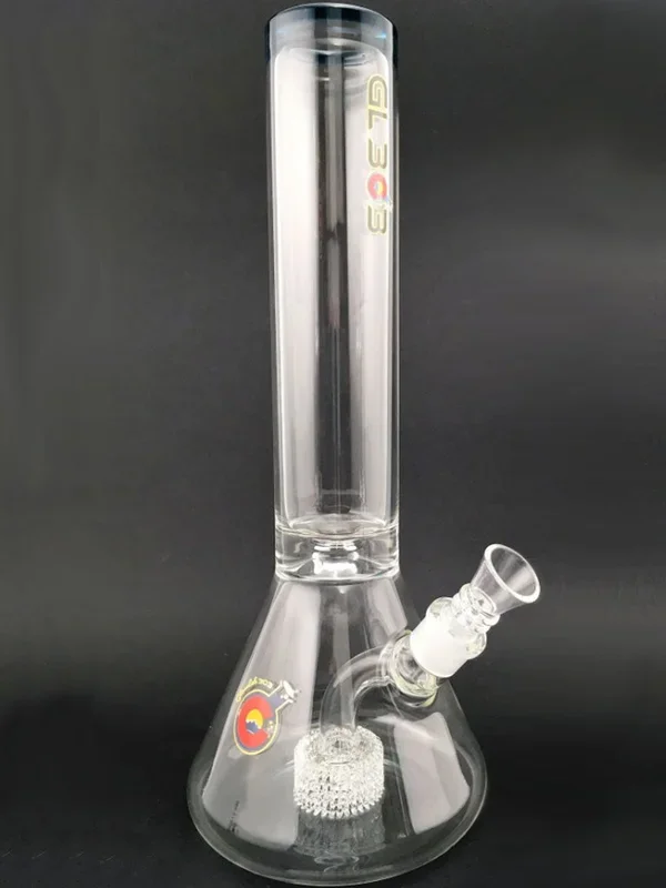 GlassLab 303 Water Pipe Large Infused Lace Stem Beaker