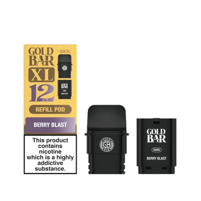 Gold Bar XL Berry Blast Refill Pods