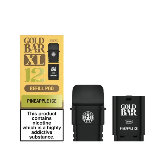 Gold Bar XL Pineapple Ice Refill Pods
