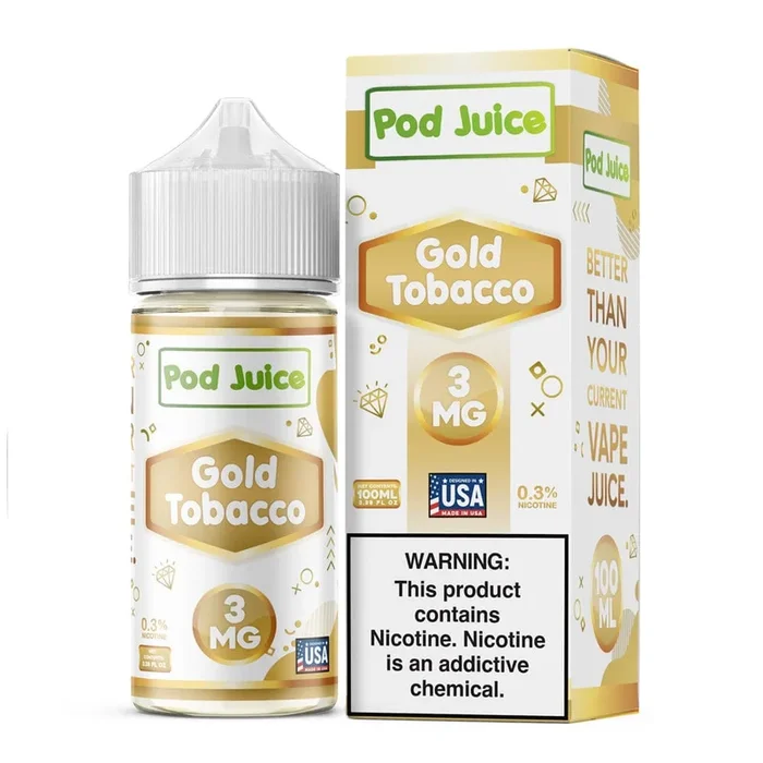 Gold Tobacco – Pod Juice – 100mL