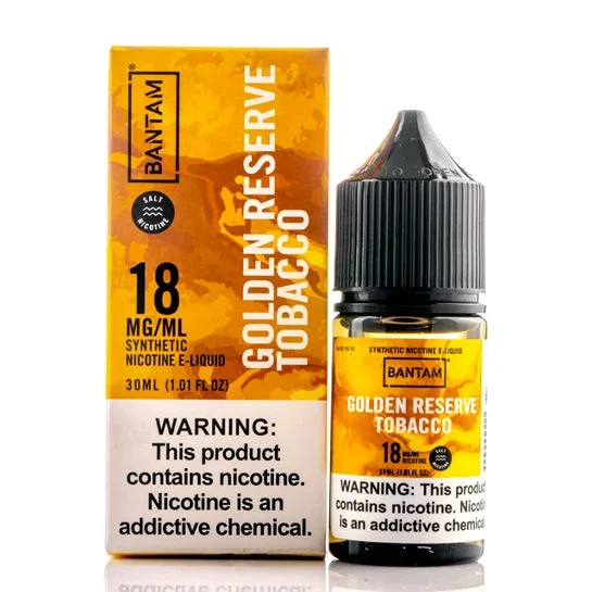 Golden Reserve Tobacco Salt – Bantam E-Juice