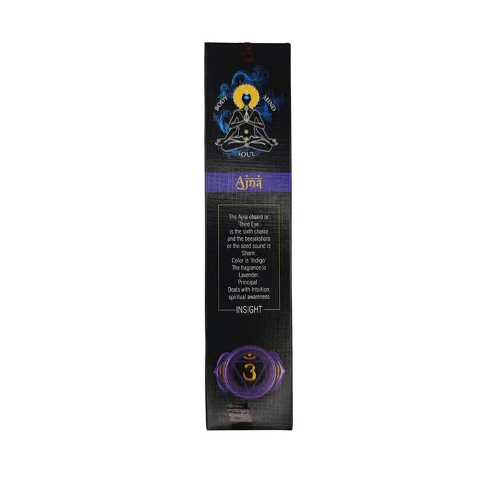Goloka Chakra – Ajna (Insight) Incense Sticks 15g