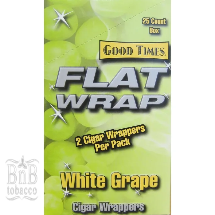 Good Times White Grape Flat Wraps