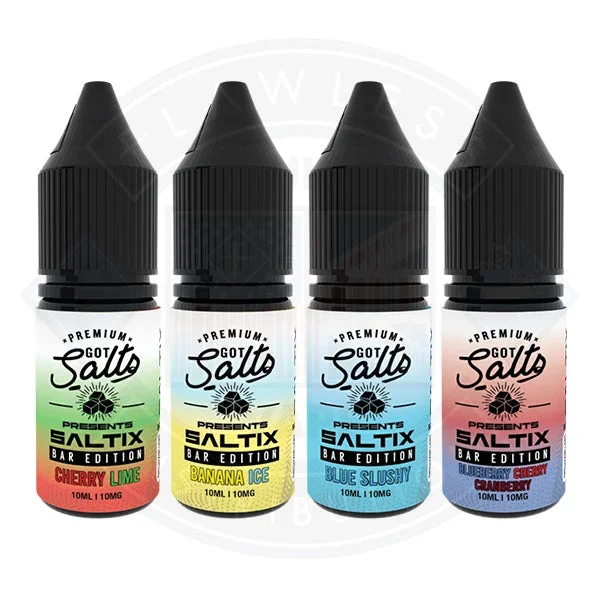 Got Salts – SALTIX Bar Edition Nic Salts 10ml (10mg)
