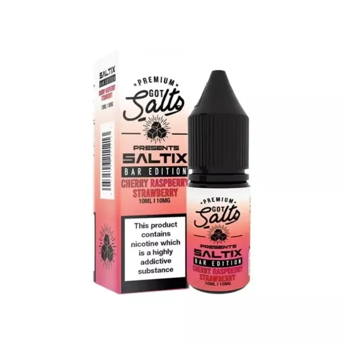 Got Salts SALTIX Bar Edition Cherry Raspberry Strawberry 10ml Nic Salt