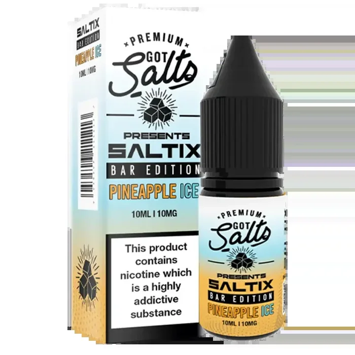 Got Salts SALTIX Pineapple Ice Bar Edition Nic Salt 10ml