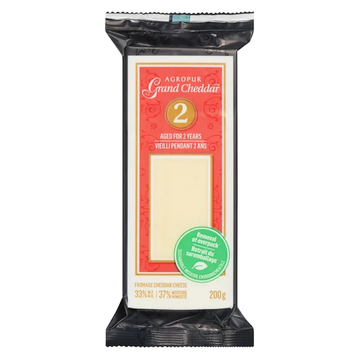 Grand cheddar d’Agropur n2, 200 g