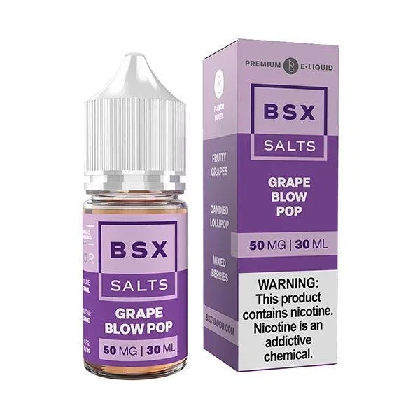 Grape Blow Pop – BSX Series Glas Salt 30mL