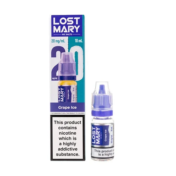 Grape Ice Nic Salt E-Liquid by Lost Mary