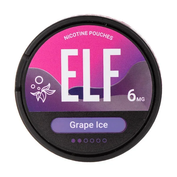 Grape Ice Nicotine Pouches by Elf Bar
