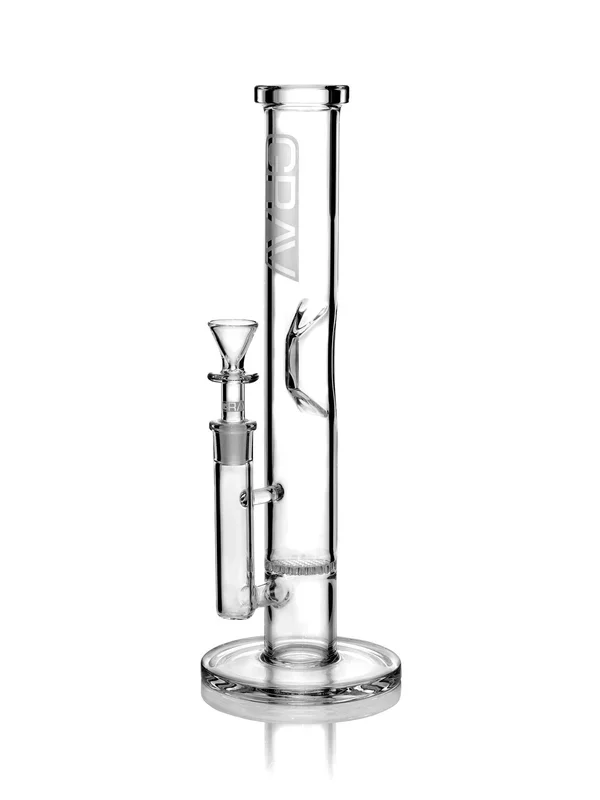 GRAV Medium, Clear Straight Base w/ Disc Water Pipe