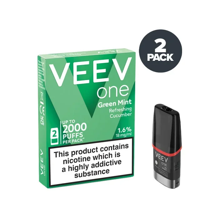 Green Mint Veev One Pre-filled Pods