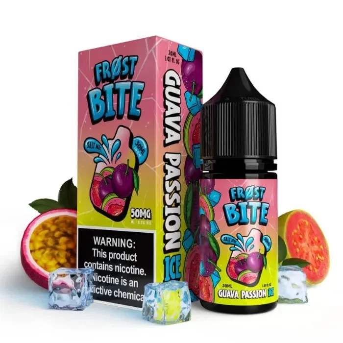Guava Passion Ice Nicotine Salt by Frost Bite