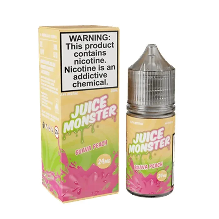 Guava Peach Nicotine Salt by Juice Monster