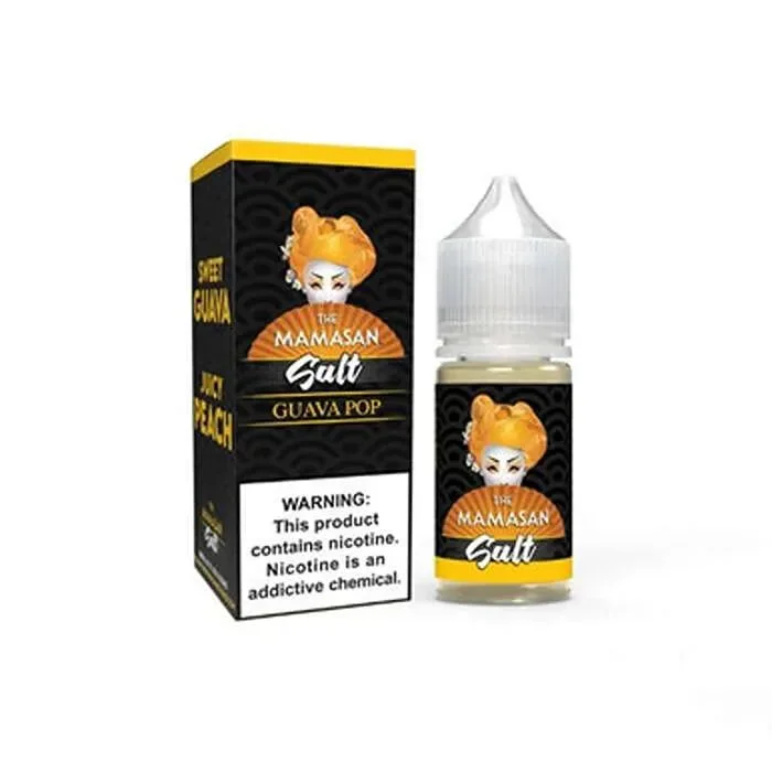 Guava Peach Nicotine Salt by The Mamasan