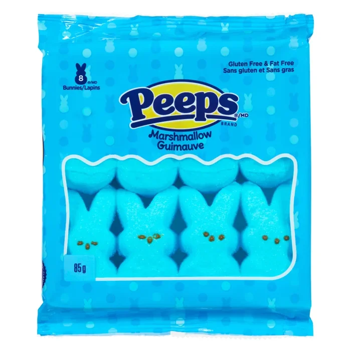 Guimauve lapin bleu Peeps, 85 g