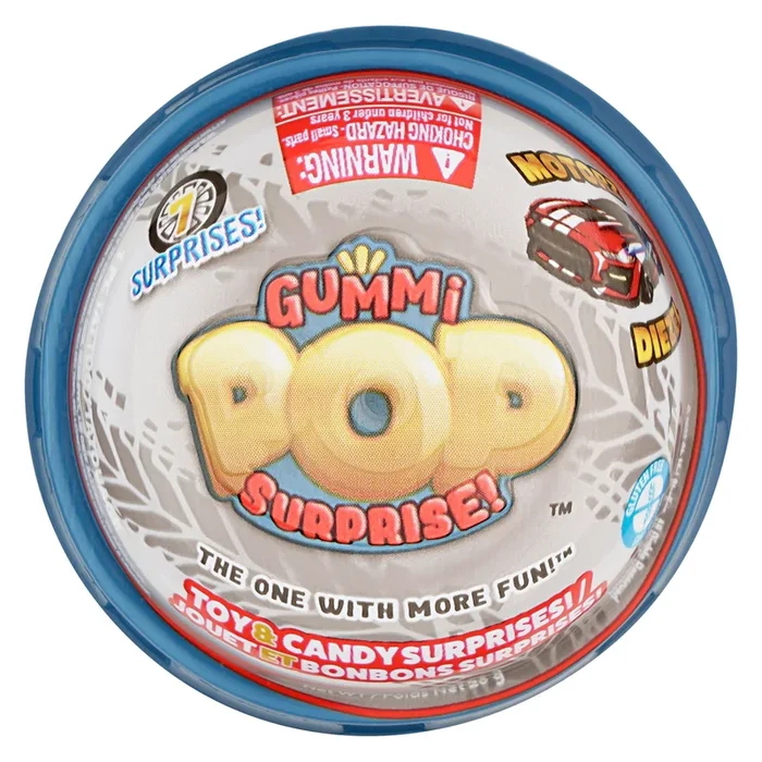 Gummi Pop Surprise! Toy & Candy Surprises, Motorz, 20-g