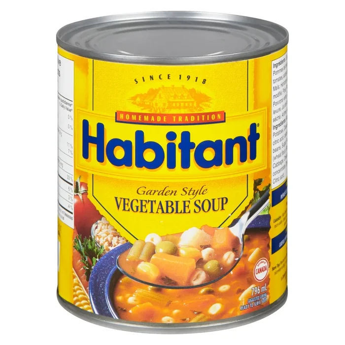 Habitant Ready to Serve Soup Garden Style Vegetable – 796ml