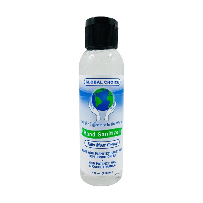 Hand Sanitizer Global Choice 4oz