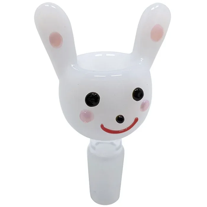Happy Bunny Bong Bowl – 14mm Male