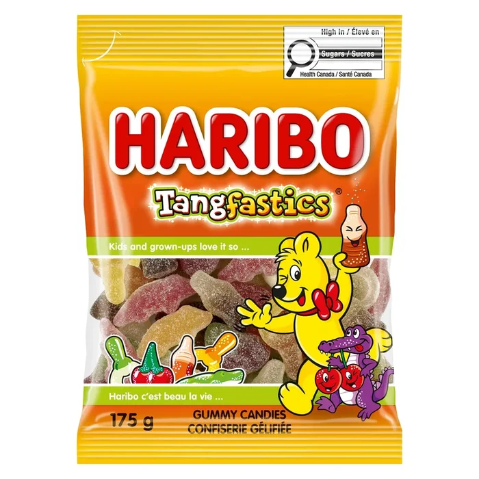 Haribo Tangfastics Gummy Candies, 175 g