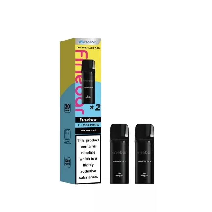Hayati Finebar 1000 Pineapple Ice Prefilled Pods